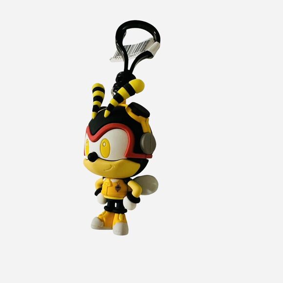 2024 Monogram 2.75" Sonic The Hedgehog Series 3 Charmy Bee Ex B Figural Bag Clip - Picture 2 of 4